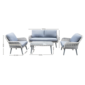 Sillas <span class=keywords><strong>de</strong></span> mimbre <span class=keywords><strong>de</strong></span> aluminio caliente jardín ratán muebles <span class=keywords><strong>de</strong></span> exterior sala <span class=keywords><strong>de</strong></span> estar juegos <span class=keywords><strong>de</strong></span> ratán <span class=keywords><strong>Patio</strong></span> terraza balcón <span class=keywords><strong>patio</strong></span> trasero grupo <span class=keywords><strong>de</strong></span> asientos - Product Image 4