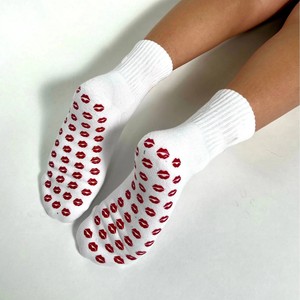 Calcetines de Pilates Antideslizantes de Algodón para Mujer con Logotipo Personalizado, Calcetines de Yoga con Agarre para Ballet, Diseño Antideslizante, Calcetines con Estampado de Estrellas - Product Image 2