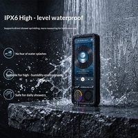 Nouvelle Housse Étanche pour Téléphone avec Haut-Parleur pour Salle de Bain, Support Étanche pour Téléphone avec Écran Tactile pour Suivi de Contenus en Douche