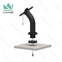 LST18-P Table De Bureau Tablette Inviolable Kiosque Support pour iPad Mini Air Pro 2021 Affichage Support de Sécurité Pour Tablette Kiosque 10.5"