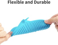 Mitaines de four en Silicone vaisselles résistantes à la chaleur, gant de cuisine pour four