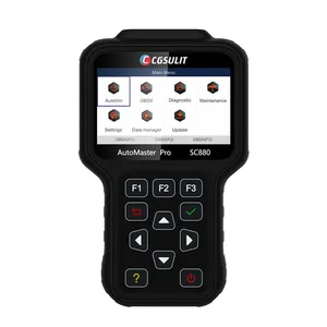 Professionnel Sc880 سيارة Obd Obd2 ماسح للسيارة ماركة مرسيدس السيارات شاحنة مركبة أداة فحص تشخيصية لجميع السيارات ماسح ضوئي