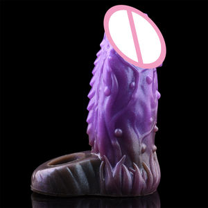 Manchon de pénis avec manchon de coq de style monstre violet pour l'agrandissement du pénis des hommes - Product Image 3