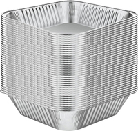 Moules à pain en aluminium personnalisés, résistants au micro-ondes, jetables, écologiques, qualité alimentaire, capacité 850 ml, 1 lb, 2 lb