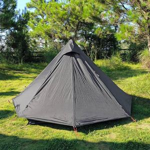 Design Your Own Logo Oxford Fabric Lightweight Outdoor Keep Warm Pyramids 4 Season Camping <b>Tent</b> with 3 <b>Stove</b> Jack and Inner - Product Image 6