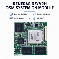 Module Système sur Carte (SoM) Industriel Edge AI RZ/V2H OSM Core Board 80 TOPS 4x MIPI CSI-2 -20 à 85 16 Go LPDDR4X Yocto Linux RZ V2H