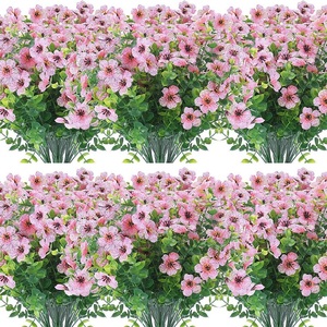 Coloré mélange marguerite planteur pour extérieur printemps et été décor fleurs artificielles Faux arbustes soyeux Durable pour balcon cour décor - Product Image 1