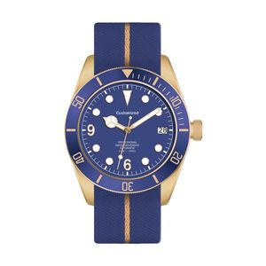 <span class=keywords><strong>Montre</strong></span> mécanique automatique de luxe pour <span class=keywords><strong>homme</strong></span>, boîtier en bronze rétro, logo personnalisé OEM, <span class=keywords><strong>montre</strong></span> de plongée en laiton bronze, style pilote d'affaires - Product Image 2