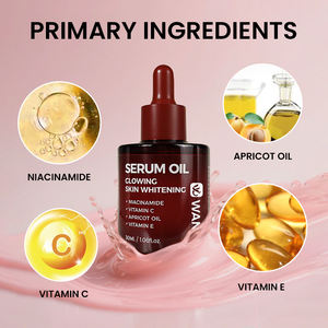 WANXIアーモンドオイルフェイスセラムブライトスキンエッセンスが発赤を減らすビタミンEヘルプナチュラルラディアンスブースターナチュラルスキンケア - Product Image 5