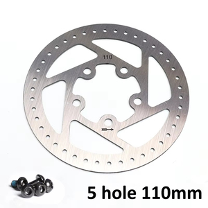 Disque de frein à disque pour scooter électrique, 5 trous, disque de frein 110 mm 120 mm, disque de frein pour <span class=keywords><strong>Xiaomi</strong></span> <span class=keywords><strong>Mijia</strong></span> M365 <span class=keywords><strong>1S</strong></span> Pro MI3 - Product Image 2