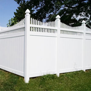 Xy Goedkope Pvc Hek Vinyl Tuin Goedkope Pvc Privacy Panel Hek Pvc Voor Tuin En Huis En School En Bedrijf Fabriek - Product Image 1