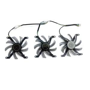 Nouveau ventilateur de carte graphique T129215SU DC 12V 0.5A GTX1080TI pour PNY Manli GeForce GTX 1080 Ti 11GB <span class=keywords><strong>XLR8</strong></span> <span class=keywords><strong>Gaming</strong></span> OC - Product Image 5
