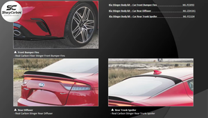 Kit de Carrocería de Fibra de Carbono Real Personalizado de Fábrica para <span class=keywords><strong>KIA</strong></span> <span class=keywords><strong>Stinger</strong></span> 2018-2022 - Product Image 4