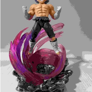 ขายดีปี 2025 ฟิกเกอร์การ์ตูนอนิเมะ ดราก้อนบอล Z ซูเปอร์ไซย่า เวเจต้า ขนาด 32 ซม. พร้อมไฟ  วัสดุ PVC ของสะสม - Product Image 5