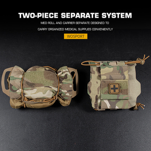 WOSPORT Kits IFAK à déploiement rapide Sac médical MOLLE de taille moyenne pour ceinture CS Gilet Accessoires de chasse - Product Image 2