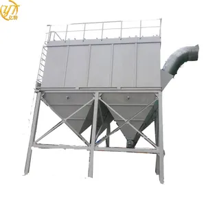 High Cleaning Efficiency Flue Gas Central Bag House Dust Collector For Stone Crusher