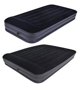 Jilong avenli lit à air intérieur avenli floqué lit à air portable noir queen size matelas à air pliant avec pompe à pied - Product Image 2