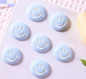 Nhà Sản Xuất Nụ Cười Khuôn Mặt Nhựa Charms Phim Hoạt Hình Khuôn Mặt Flatback Cabochons Charms Đối DIY Slime Làm - Product Image 5