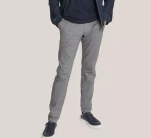 กางเกงชิโน่ผู้ชาย น้ำหนักเบา สไตล์ลำลอง ทรงคลาสสิก ทรงปกติ เอวต่ำ ทรงตรง ลายเรียบ ผ้าฝ้าย 100% ฟอกสีแบบ Stone Washed บริการ OEM - Product Image 5