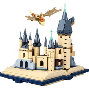 Vendita calda di blocchi di costruzione Harris kit regalo giocattolo per ragazzi segreti castelli libri di plastica 3D castelli <span class=keywords><strong>libro</strong></span> giocattolo - Product Image 1