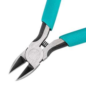 RHINO RH-A05 <strong>Mini</strong> Bent Handle Japanese 125mm (5 Inch) Diagonal Pliers for Cutting <strong>Plastic</strong> Soft Wires Electrical Mobile Phones - Product Image 4