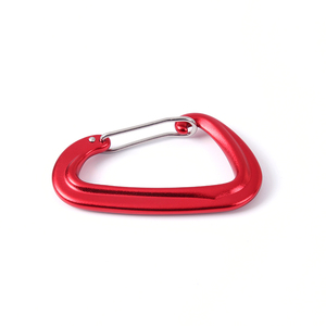 Ligero 6KN Alambre de aluminio Puerta Mosquetón Clips Heavy Duty Gimnasio al aire libre Hamacas Camping Llaveros Ganchos Categoría de producto - Product Image 5