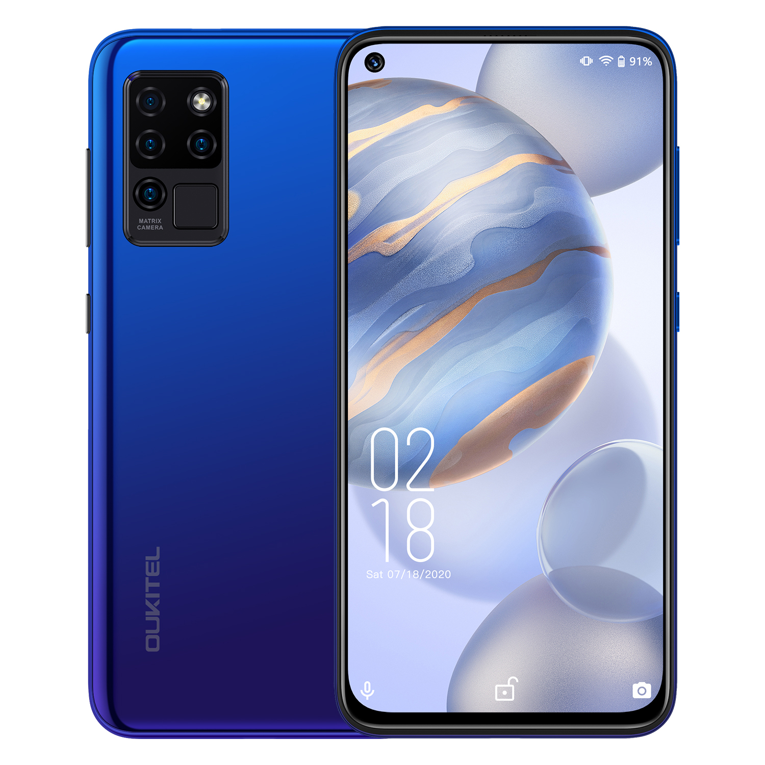 Original Oukitel C21 Smartphone - 4GB RAM, 64GB Storage, 6.4
