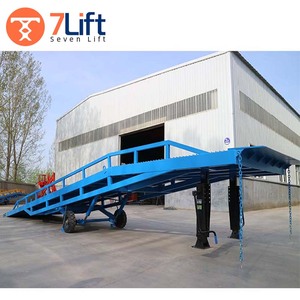 Di Động Thủy Lực Có Thể Điều Chỉnh Có Thể Gập Lại Xe Nâng Tải Di Động Container Di Chuyển Bến Tàu Sân Đường Damp Cho Xe Tải - Product Image 5