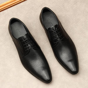 Zapatos Extra Grandes para Hombre, Zapatos de Boda de Alta Calidad con Punta Cuadrada, Impermeables, que Aumentan la Altura, Construcción Duradera - Product Image 5