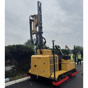 Mesin Solar <span class=keywords><strong>Piling</strong></span> kualitas tinggi Crawler Pile Driver dengan GPS Leveling & sistem Remote Control menampilkan inti komponen mesin - Product Image 4