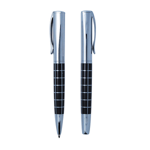 Stylo en métal noir de haute qualité pour entreprises, ensemble cadeau Exclusive avec Logo personnalisé - Product Image 5