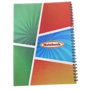 2023 Notebook Notebook Produsen Perlengkapan Kantor Buku Latihan Spiral Ganda