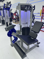 Machine à câbles pour musculation, équipement de salle de sport commercial, extension des jambes à charge par broche Rosen pour la musculation