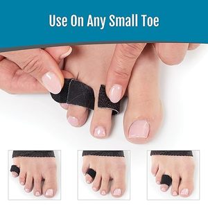Attelle de pied personnalisée avec logo pour le soutien des orteils et le soulagement de la douleur, sangle de compression réglable pour usage quotidien, correcteur d'orteil en marteau - Product Image 3