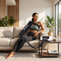 Nouvelles bottes de compression à 8 chambres 2026, masseur pneumatique corporel complet, machine de drainage lymphatique pour la rééducation et les salons de beauté