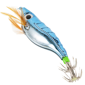 Señuelo <span class=keywords><strong>de</strong></span> <span class=keywords><strong>pesca</strong></span> luminoso para <span class=keywords><strong>calamar</strong></span> <span class=keywords><strong>de</strong></span> agua salada Big Eyes, señuelo para pulpo y sepias, anzuelo <span class=keywords><strong>de</strong></span> doble corona, acabado cromado, Egi que brilla <span class=keywords><strong>en</strong></span> la oscuridad - Product Image 2