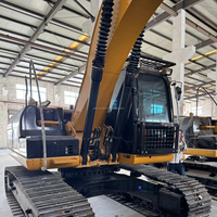 Excavatrice Caterpillar d'occasion haute performance CAT 320D, 20 tonnes, avec une efficacité de travail stable