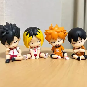 ของเล่นไฮคิวส์ ชุดฟิกเกอร์แบบสุ่ม คาเงยามะ โทบิโอะ โคซึเมะ เคนมะ โมเดลฟิกเกอร์น่ารัก ตุ๊กตาตั้งโชว์ ของขวัญ - Product Image 2