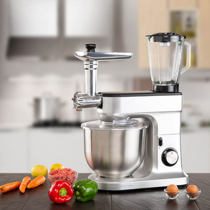 Mixeur d'aliments électrique sur socle avec bol en acier inoxydable - Product Image 2