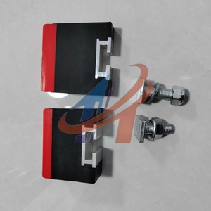 XTHT barres d'impact en polyuréthane à poids moléculaire ultra élevé personnalisées roulement à rouleaux de coussin de lit métal en aluminium durable pour l'exploitation minière - Product Image 3