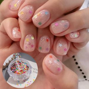 Confettis étoiles, paillettes holographiques en forme de pentagramme, formes personnalisées disponibles, pour ongles, résine époxy, fabrication de bijoux, artisanat DIY - Product Image 1
