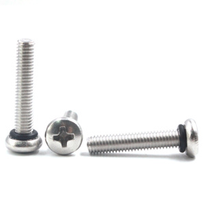 INCH UNF 4# 5# 6# 8# 2-56 4-40 <strong>6-32</strong> 8-32 10-24 10-32 1/8-40 1/4-20 3/8-16 Stainless Steel Phillips Pan Head O Ring Sealing <strong>Screw</strong> - Product Image 4