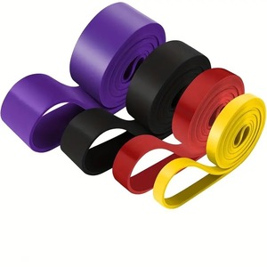 Bande de résistance Wanteng en TPE, élastique, pour yoga, entraînement, exercices de musculation, assistance aux tractions - Product Image 1
