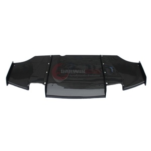 Labio difusor trasero de fibra de carbono estilo Carbonado VR para 2008-2015 Lancer Evolution EVO10 - Product Image 4