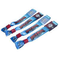 Bracelets RFID en tissu polyester personnalisés, à la mode et abordables, 13,56 MHz pour F08, largeur de bande 15 mm, pour événements