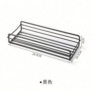 Modern Metal Bathroom <b>Shelf</b> Storage Rack Organizer Basket <b>Wall</b> <b>Mounted</b> Shower Caddy - Product Image 1