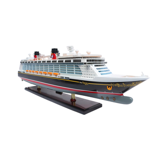 Maqueta de Barco de Crucero Disney Dream Premium Hecha a Mano en Madera, Modelo de Crucero de Lujo para Exhibición - Product Image 1