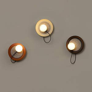 <b>Modern</b> Luxury Nordic Style LED Wall <b>Lamp</b> with Iron Body 3W-6W Dimmable for Living Room Bedroom Study Hallway & <b>Bedside</b> - Product Image 1