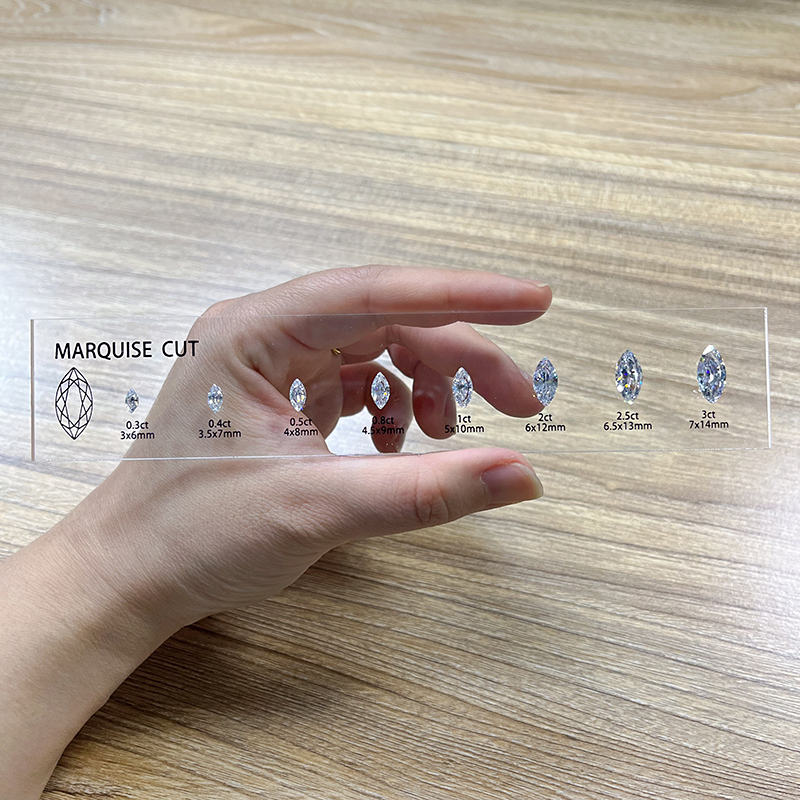 Tableau des tailles pour taille marquise