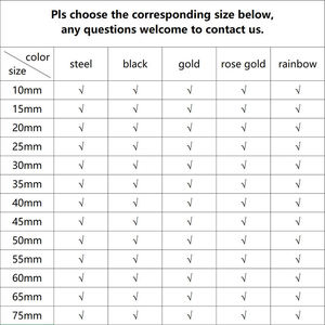 Gioielli minimalisti in acciaio inossidabile grandi orecchini a cerchio placcato in oro grande Acero inossidabile Para Mujer Aretes De <span class=keywords><strong>Moda</strong></span> - Product Image 5